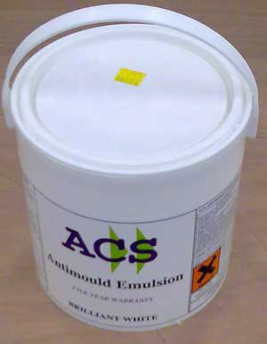Emulsion paint for stopping the travel of Dry Rot